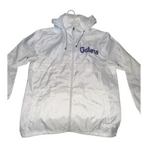 Gators White Windbreaker Jacket
